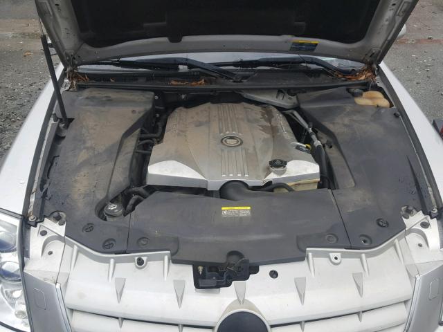 1G6DC67A950185637 - 2005 CADILLAC STS SILVER photo 7
