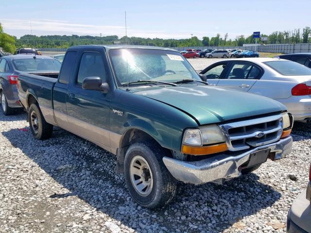 1FTYR14X1WTA73861 - 1998 FORD RANGER SUP GREEN photo 1