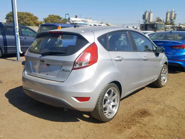 3FADP4TJ8GM133630 - 2016 FORD FIESTA S SILVER photo 4