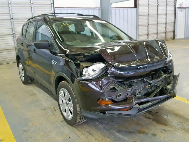 1FMCU0F7XDUB85853 - 2013 FORD ESCAPE S BLACK photo 1