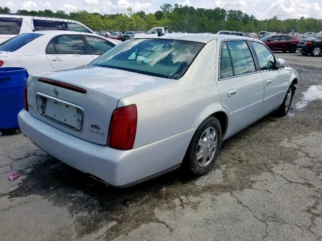 1G6KD54Y05U257060 - 2005 CADILLAC DEVILLE SILVER photo 4