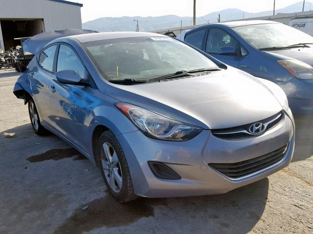 KMHDH4AE1DU705797 - 2013 HYUNDAI ELANTRA GL GRAY photo 1