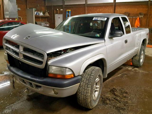 1D7HG32NX3S259988 - 2003 DODGE DAKOTA SPO SILVER photo 2