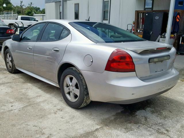 2G2WP582X81180357 - 2008 PONTIAC GRAND PRIX SILVER photo 3