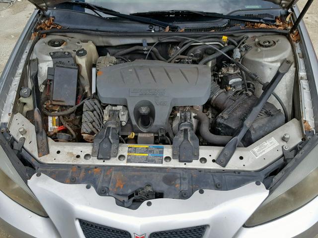 2G2WP582X81180357 - 2008 PONTIAC GRAND PRIX SILVER photo 7