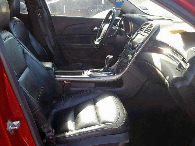 1G11H5SA8DF160610 - 2013 CHEVROLET MALIBU LTZ წითელი ფოტო 5