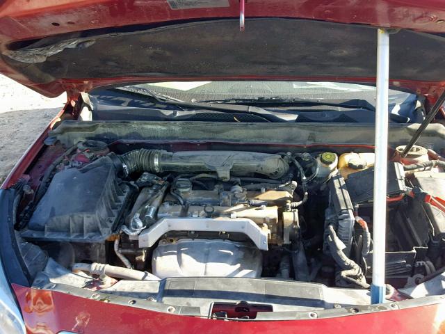 1G11H5SA8DF160610 - 2013 CHEVROLET MALIBU LTZ წითელი ფოტო 7
