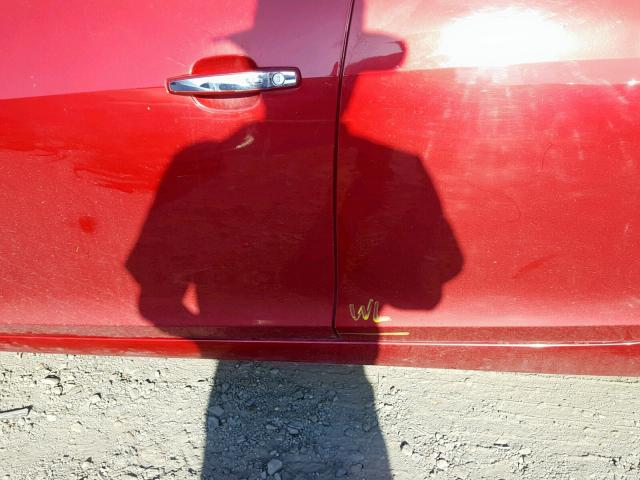 1G11H5SA8DF160610 - 2013 CHEVROLET MALIBU LTZ წითელი ფოტო 9