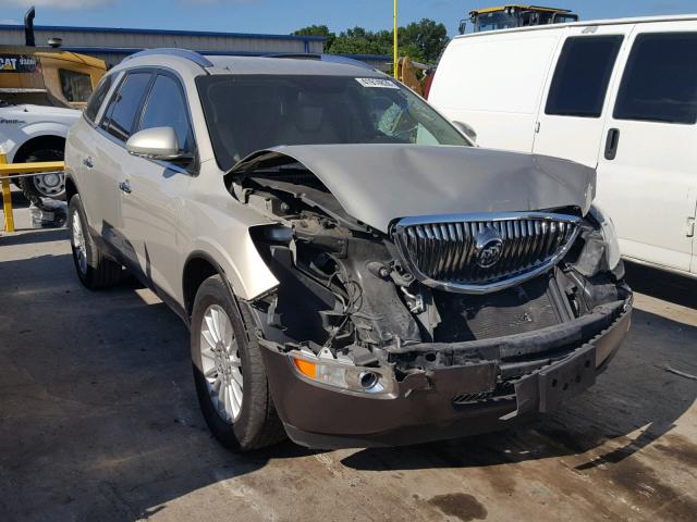 5GALRBED0AJ257277 - 2010 BUICK ENCLAVE CX GOLD photo 1