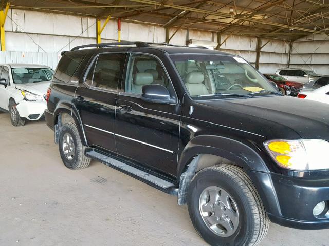 5TDBT48A02S059277 - 2002 TOYOTA SEQUOIA LI BLACK photo 9