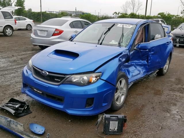 JF1GV7F62BG525579 - 2011 SUBARU IMPREZA WR BLUE photo 2