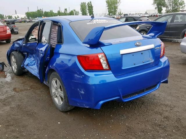 JF1GV7F62BG525579 - 2011 SUBARU IMPREZA WR BLUE photo 3