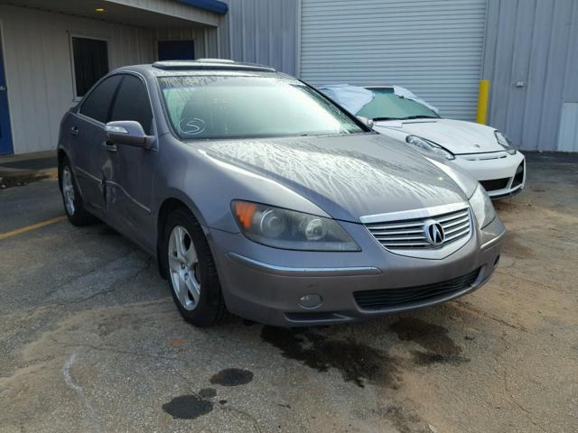 JH4KB165X6C002940 - 2006 ACURA RL GRAY photo 1