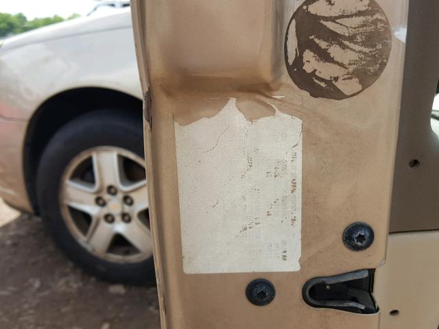 1G1ZT52844F233633 - 2004 CHEVROLET MALIBU LS თაფლისფერი ფოტო 10