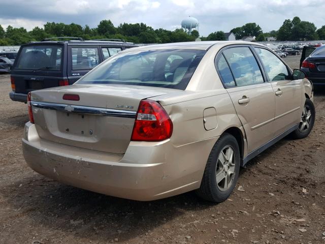 1G1ZT52844F233633 - 2004 CHEVROLET MALIBU LS თაფლისფერი ფოტო 4