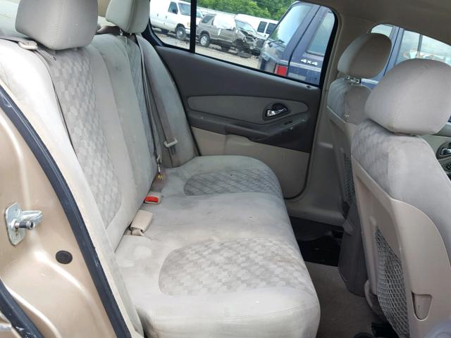 1G1ZT52844F233633 - 2004 CHEVROLET MALIBU LS თაფლისფერი ფოტო 6
