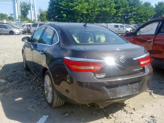 1G4PR5SK1D4228714 - 2013 BUICK VERANO CON BLACK photo 3