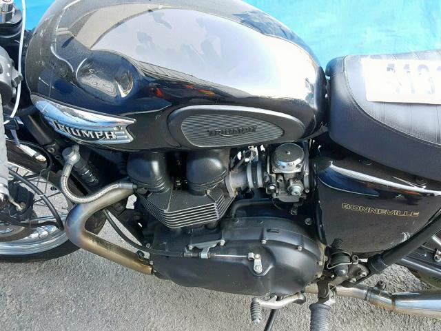 SMT900HN15J212528 - 2005 TRIUMPH MOTORCYCLE BONNEVILLE BLACK photo 9