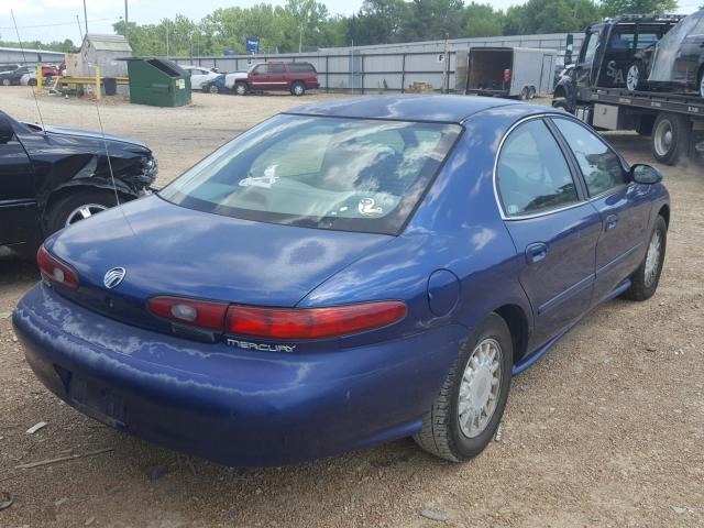 1MELM50U7TA610590 - 1996 MERCURY SABLE GS BLUE photo 4