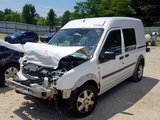 NM0LS6BN4AT005430 - 2010 FORD TRANSIT CO WHITE photo 2