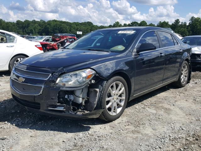 1G1ZE5E78BF137076 - 2011 CHEVROLET MALIBU LTZ შავი ფოტო 2