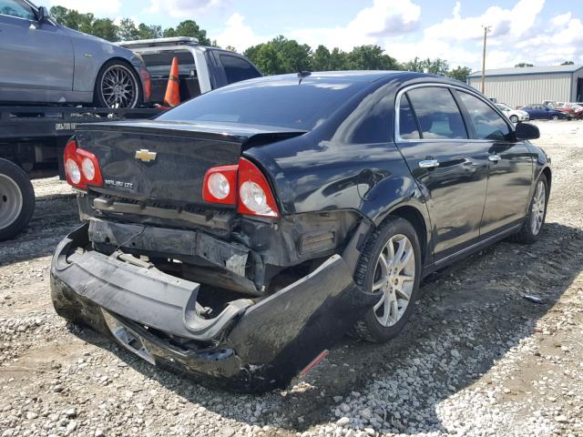 1G1ZE5E78BF137076 - 2011 CHEVROLET MALIBU LTZ შავი ფოტო 4