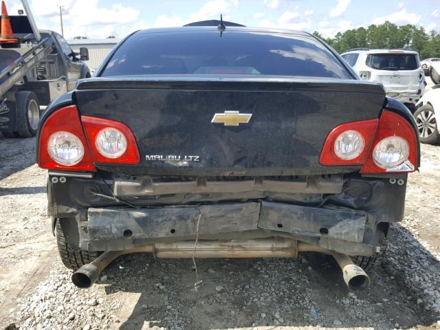 1G1ZE5E78BF137076 - 2011 CHEVROLET MALIBU LTZ შავი ფოტო 9
