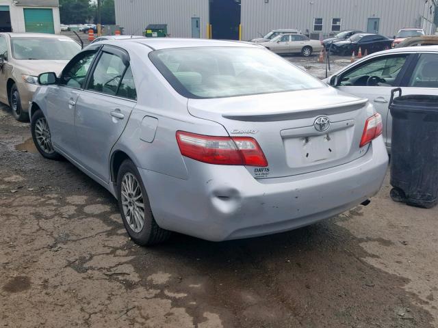 4T1BE46K17U116378 - 2007 TOYOTA CAMRY NEW SILVER photo 3