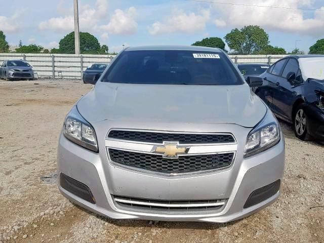 1G11B5SL0FU152437 - 2015 CHEVROLET MALIBU LS SILVER photo 9