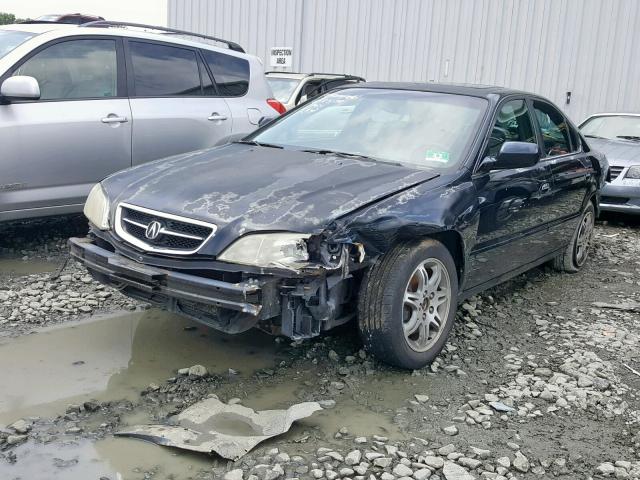 19UUA5663YA041740 - 2000 ACURA 3.2TL BLACK photo 2