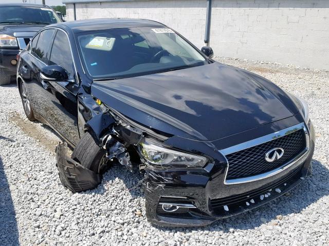 JN1BV7AP4FM338150 - 2015 INFINITI Q50 BASE BLACK photo 1