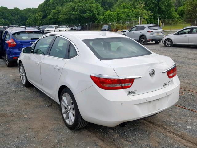 1G4PR5SK0F4101889 - 2015 BUICK VERANO CON WHITE photo 3