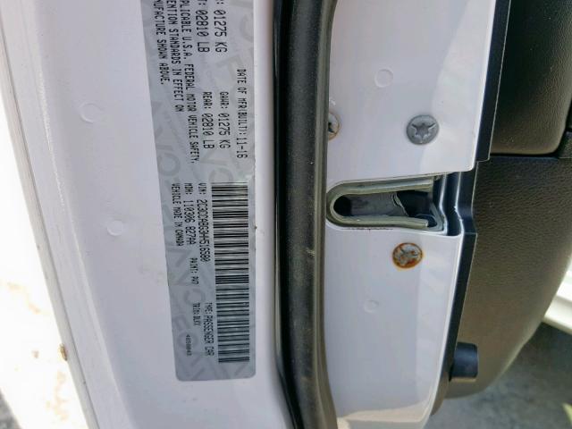 2C3CCABG3HH516580 - 2017 CHRYSLER 300 S WHITE photo 10