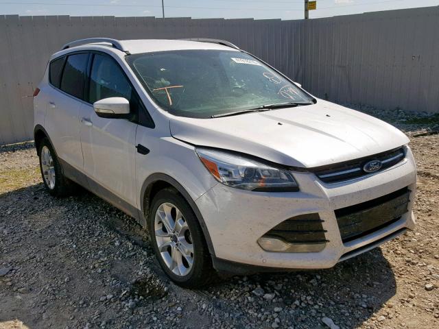 1FMCU0JX8EUC92795 - 2014 FORD ESCAPE TIT WHITE photo 1