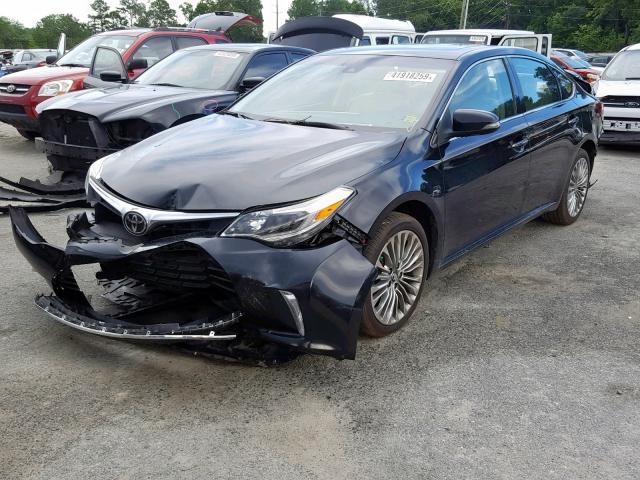 4T1BK1EB5HU245492 - 2017 TOYOTA AVALON XLE BLACK photo 2