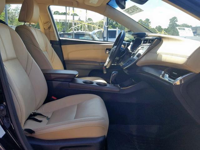 4T1BK1EB5HU245492 - 2017 TOYOTA AVALON XLE BLACK photo 5