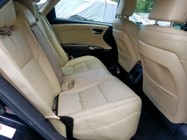 4T1BK1EB5HU245492 - 2017 TOYOTA AVALON XLE BLACK photo 6