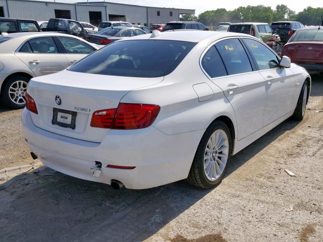 WBAFR7C59CC808587 - 2012 BMW 535 I WHITE photo 4