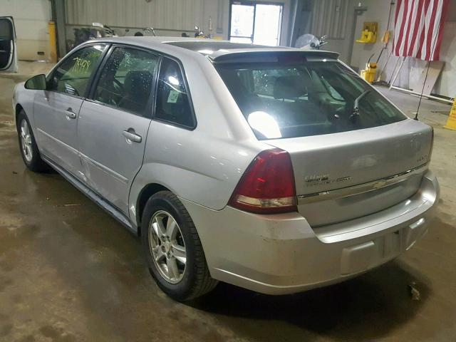 1G1ZT62875F123781 - 2005 CHEVROLET MALIBU MAX SILVER photo 3