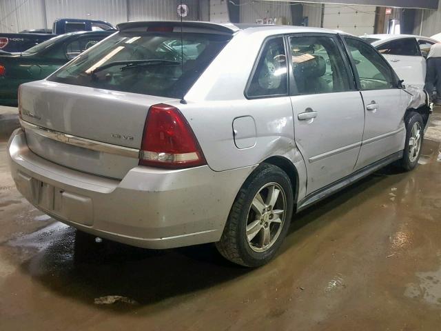 1G1ZT62875F123781 - 2005 CHEVROLET MALIBU MAX 银色 照片 4