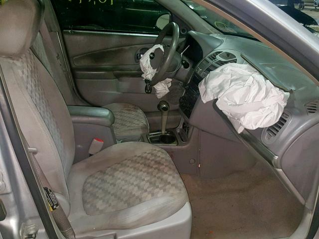 1G1ZT62875F123781 - 2005 CHEVROLET MALIBU MAX 银色 照片 5