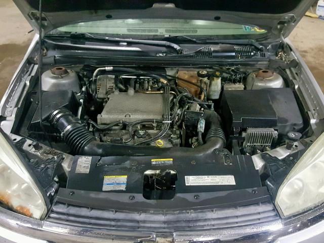 1G1ZT62875F123781 - 2005 CHEVROLET MALIBU MAX 银色 照片 7