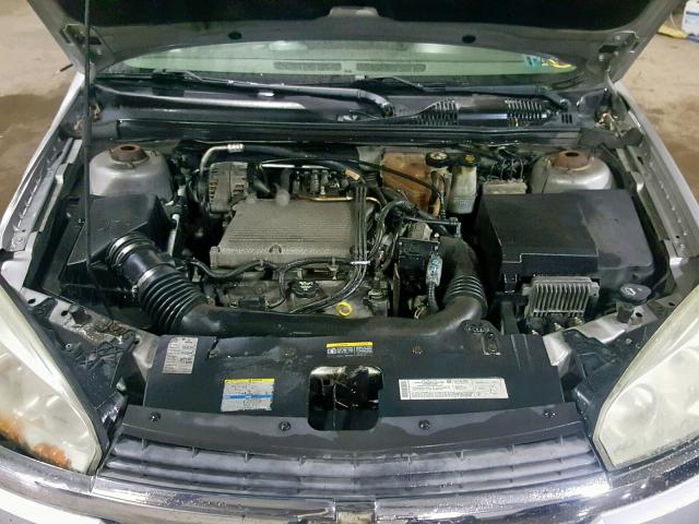 1G1ZT62875F123781 - 2005 CHEVROLET MALIBU MAX SILVER photo 7