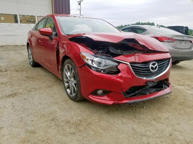 JM1GJ1W6XE1158215 - 2014 MAZDA 6 GRAND TO RED photo 1