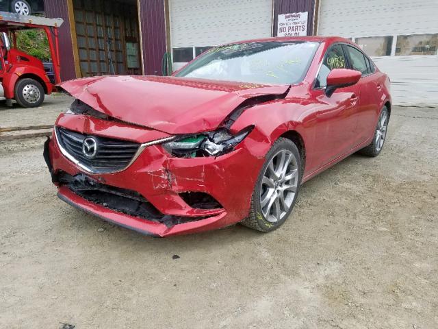 JM1GJ1W6XE1158215 - 2014 MAZDA 6 GRAND TO RED photo 2