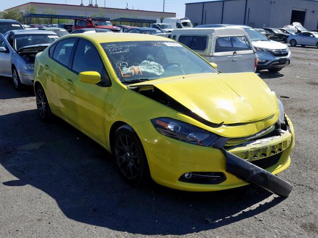 1C3CDFBA2DD107421 - 2013 DODGE DART SXT GREEN photo 1