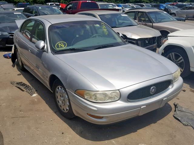 1G4HP54K114277883 - 2001 BUICK LESABRE CU SILVER photo 1