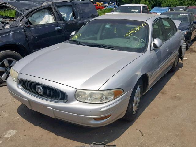 1G4HP54K114277883 - 2001 BUICK LESABRE CU SILVER photo 2