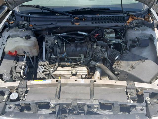 1G4HP54K114277883 - 2001 BUICK LESABRE CU SILVER photo 7