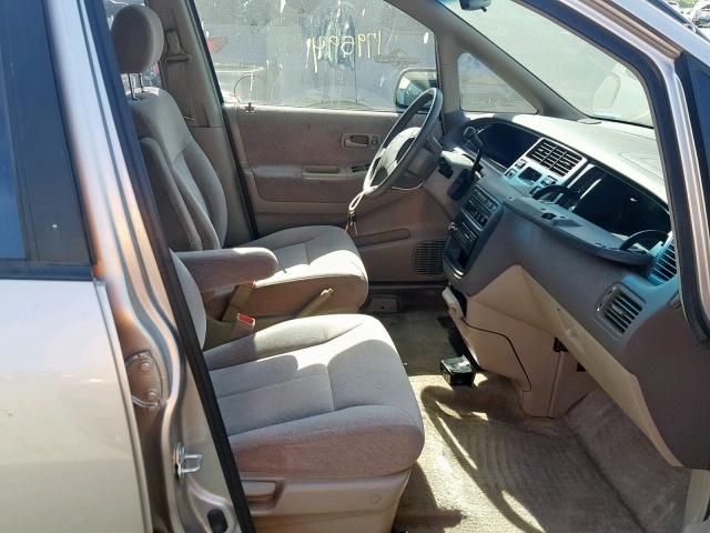 JHMRA1864VC013843 - 1997 HONDA ODYSSEY BA BEIGE photo 5